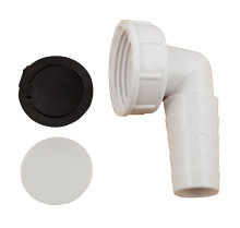 Slangekobling til avløpsslange 1" x 3/4"